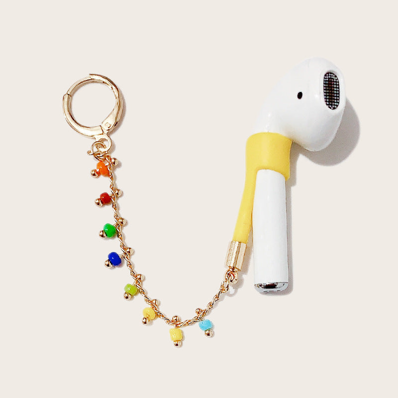 Boucles d’oreilles avec corde anti-perte pour écouteurs Bluetooth