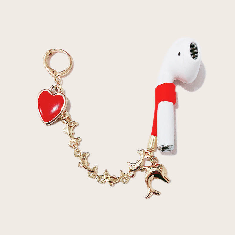 Boucles d’oreilles avec corde anti-perte pour écouteurs Bluetooth
