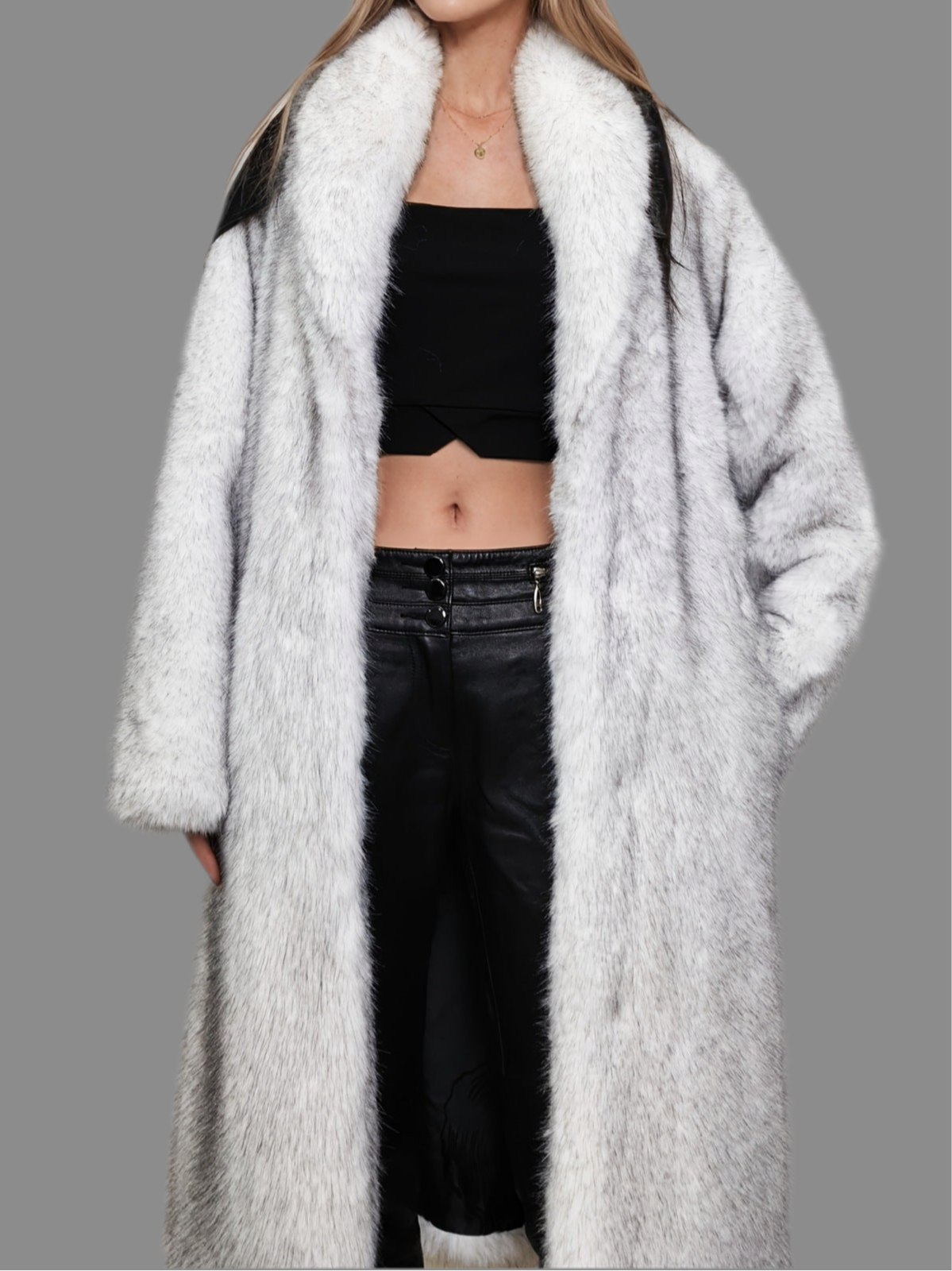 Manteau en Fourrure - Mode Haut de Gamme