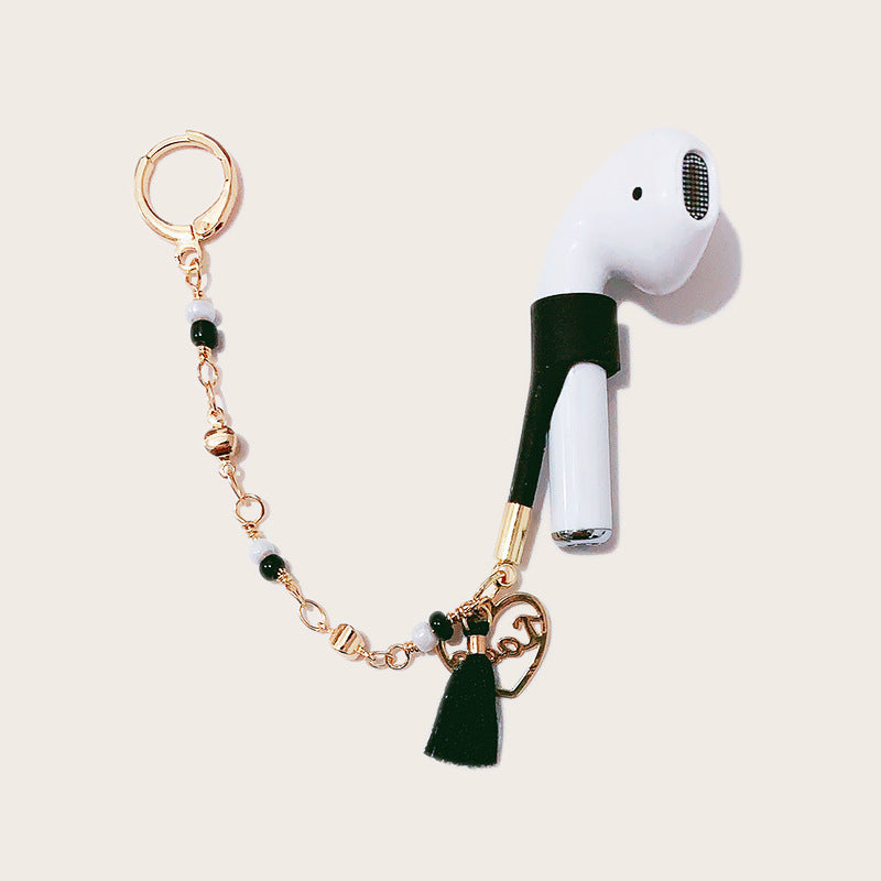 Boucles d’oreilles avec corde anti-perte pour écouteurs Bluetooth