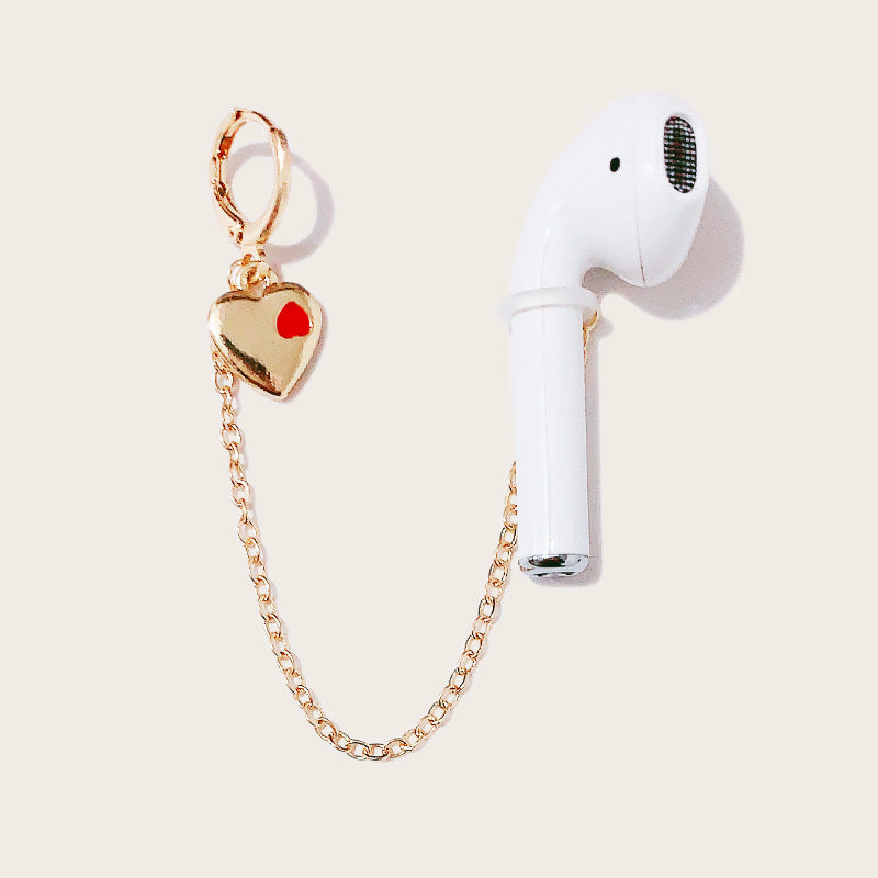 Boucles d’oreilles avec corde anti-perte pour écouteurs Bluetooth