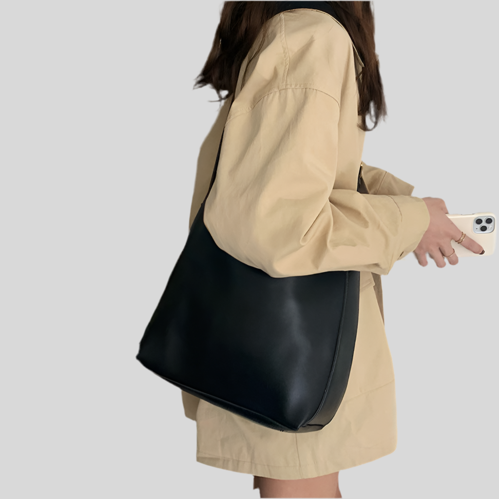 Sac à main femme en cuir PU – Sac bandoulière minimaliste