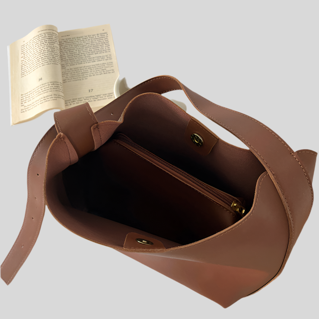 Sac à main femme en cuir PU – Sac bandoulière minimaliste