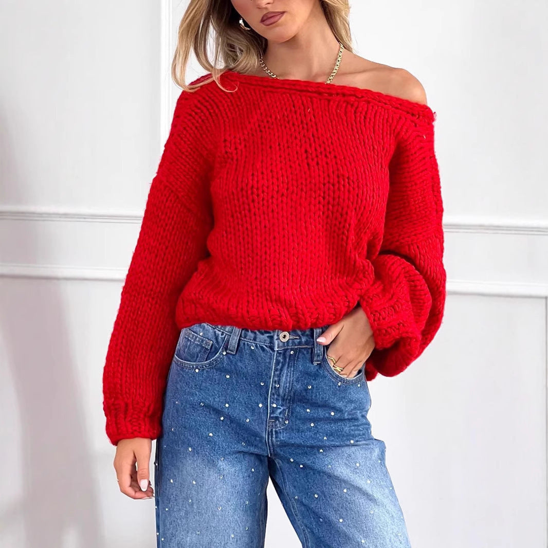 Veste Cardigan Inversée, Grosse Maille.