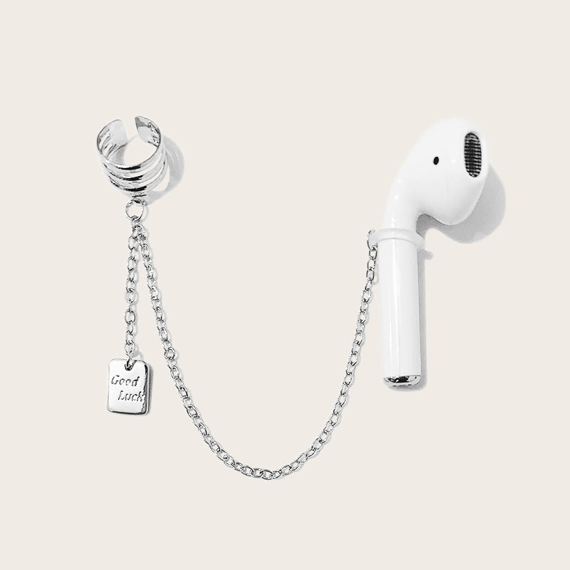 Boucles d’oreilles avec corde anti-perte pour écouteurs Bluetooth