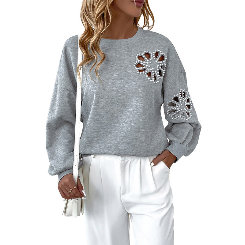 Pull Ajouré Femme – Coupe Ample, Look Casual Chic.