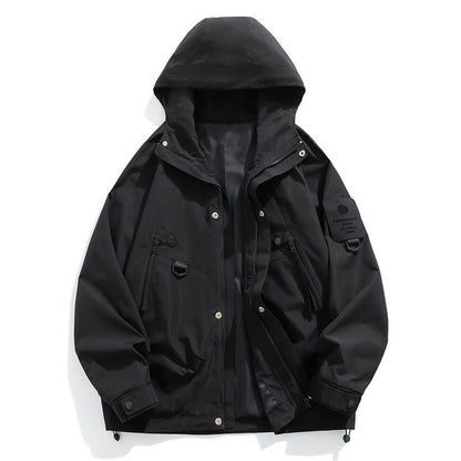 Veste homme à capuche imperméable - Style outdoor décontracté et tendance