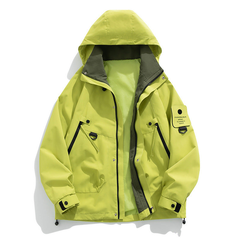 Veste homme à capuche imperméable - Style outdoor décontracté et tendance