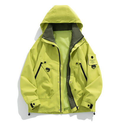Veste homme à capuche imperméable - Style outdoor décontracté et tendance