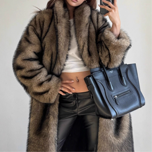 Manteau en Fourrure - Mode Haut de Gamme