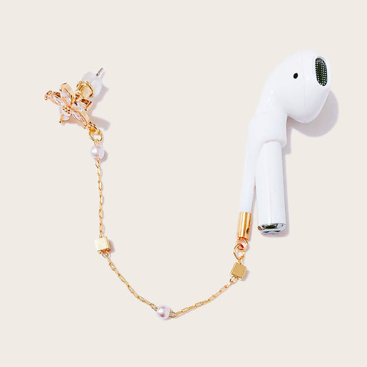 Boucles d’oreilles avec corde anti-perte pour écouteurs Bluetooth