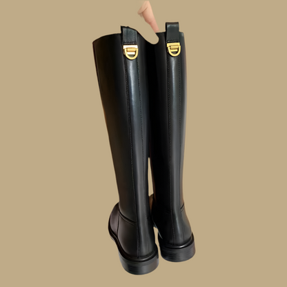 Bottes Hautes – Bout Rond, Fermeture Éclair, Doublées Polaire