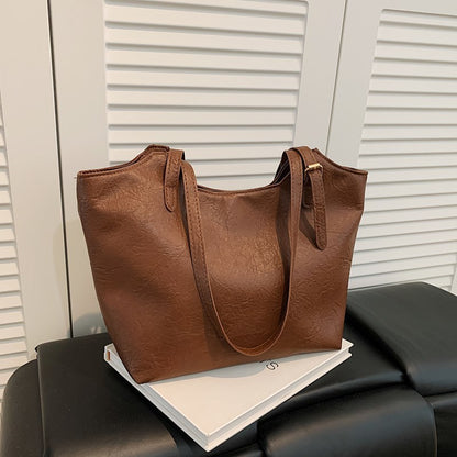 Retro Large Capacity Bag Women's Bag Trendy Korean Style
